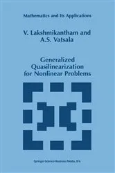 Book cover of Generalized Quasilinearization for Nonlinear Problems by V. Lakshmikantham