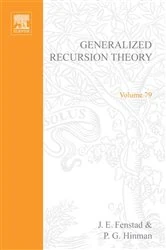 Book cover of Generalized Recursion Theory by Lev D. Beklemishev