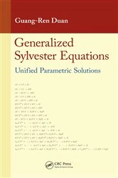 Book cover of Generalized Sylvester Equations by Guang-Ren Duan