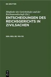 Book cover of Generalregister zum 100–110 Bande by Franz Triebel