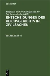 Book cover of Generalregister zum Band 81–90 by Unknown