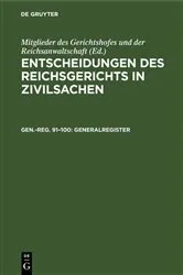 Book cover of Generalregister by H. Cornelius