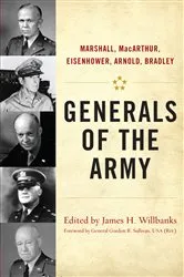 Book cover of Generals of the Army by James H. Willbanks