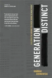 Book cover of Generation Distinct by Hannah Gronowski