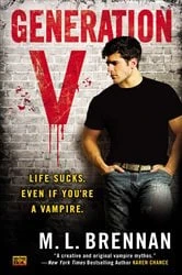 Book cover of Generation V by M.L. Brennan