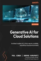 Book cover of Generative AI for Cloud Solutions by Paul Singh