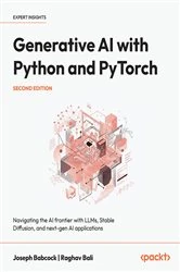 Book cover of Generative AI with Python and PyTorch by Joseph Babcock