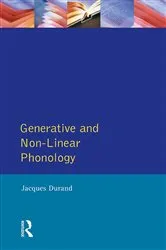 Book cover of Generative and Non-Linear Phonology by Jacques Durand
