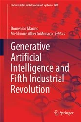 Book cover of Generative Artificial Intelligence and Fifth Industrial Revolution by Domenico Marino