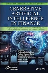 Book cover of Generative Artificial Intelligence in Finance by Pethuru Raj Chelliah