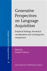 Book cover of Generative Perspectives on Language Acquisition by Unknown