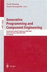 Book cover of Generative Programming and Component Engineering by Frank Pfenning