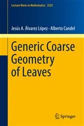 Book cover of Generic Coarse Geometry of Leaves by Jesús A. Álvarez López