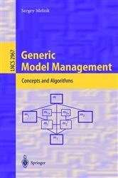 Book cover of Generic Model Management by Sergey Melnik