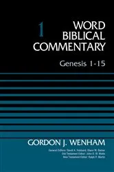 Book cover of Genesis 1-15, Volume 1 by Gordon John Wenham
