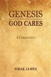 Book cover of Genesis God Cares, A Commentary by Sirak James
