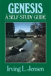 Book cover of Genesis- Jensen Bible Self Study Guide by Irving Jensen