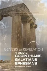 Book cover of Genesis to Revelation: 1-2 Corinthians, Galatians, Ephesians Participant Book by Edward P. Blair