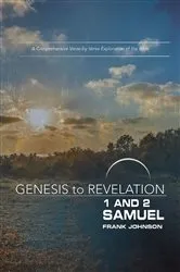 Book cover of Genesis to Revelation: 1 and 2 Samuel Participant Book by Frank Johnson