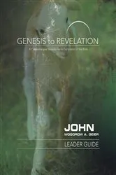 Book cover of Genesis to Revelation: John Leader Guide by Woodrow A. Geier