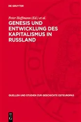 Book cover of Genesis und Entwicklung des Kapitalismus in Russland by Peter Hoffmann