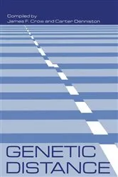 Book cover of Genetic Distance by James Crow