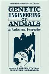 Book cover of Genetic Engineering of Animals by J. Evans