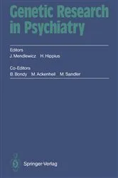 Book cover of Genetic Research in Psychiatry by B. Bondy
