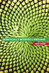 Book cover of Genetically Modified Language by Guy Cook