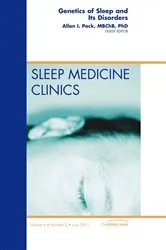 Book cover of Genetics and Sleep, An Issue of Sleep Medicine Clinics by Allan Pack