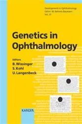 Book cover of Genetics in Ophthalmology by B. Wissinger