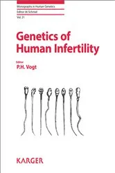 Book cover of Genetics of Human Infertility by P.H. Vogt