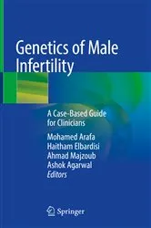 Book cover of Genetics of Male Infertility by Mohamed Arafa