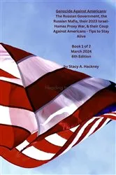 Book cover of Genocide Against Americans by Stacy A. Hackney