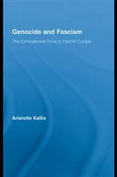 Book cover of Genocide and Fascism by Aristotle Kallis