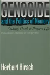Book cover of Genocide and the Politics of Memory by Herbert Hirsch