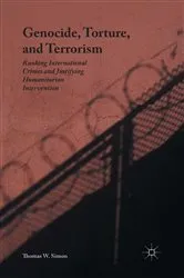 Book cover of Genocide, Torture, and Terrorism by Thomas W. Simon