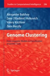 Book cover of Genome Clustering by Alexander Bolshoy