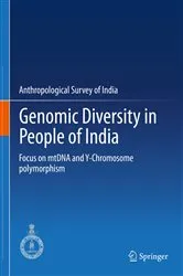 Book cover of Genomic Diversity in People of India by Anthropological Survey Of India