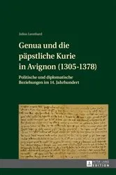 Book cover of Genua und die paepstliche Kurie in Avignon (1305-1378) by Julius Leonhard