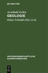Book cover of Geologie (7th ed.) by Archibald Geikie