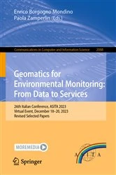 Book cover of Geomatics for Environmental Monitoring: From Data to Services by Enrico Borgogno Mondino
