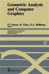 Book cover of Geometric Analysis and Computer Graphics by Paul Concus