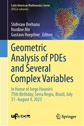 Book cover of Geometric Analysis of PDEs and Several Complex Variables by Shiferaw Berhanu