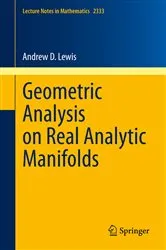 Book cover of Geometric Analysis on Real Analytic Manifolds by Unknown