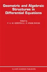 Book cover of Geometric and Algebraic Structures in Differential Equations by P.H. Kersten