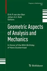 Book cover of Geometric Aspects of Analysis and Mechanics by Erik P. van den Ban
