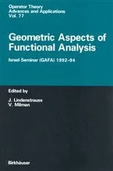 Book cover of Geometric Aspects of Functional Analysis by Joram Lindenstrauss