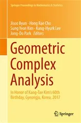 Book cover of Geometric Complex Analysis by Jisoo Byun