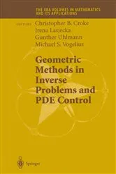 Book cover of Geometric Methods in Inverse Problems and PDE Control by Unknown